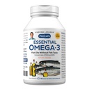 ANDREW LESSMAN Essential Omega-3 Orange - 60 Softgels - Ultra-Pure, High Potency Omega-3 Oils. Yüksek DHA, No Stomach Upset, No Contaminants, No Mercury. Küçük Easy to Swallow Softgels