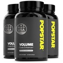 POPSTAR Laboratuvarları Semen Volume Branson - Erkeklerin Semen Health & Fertness Supplement - ABD'de Tamamlanan Doktor - Non-GMO, Organik, Vegan - 360 Capsules - (3 Ay Supply)