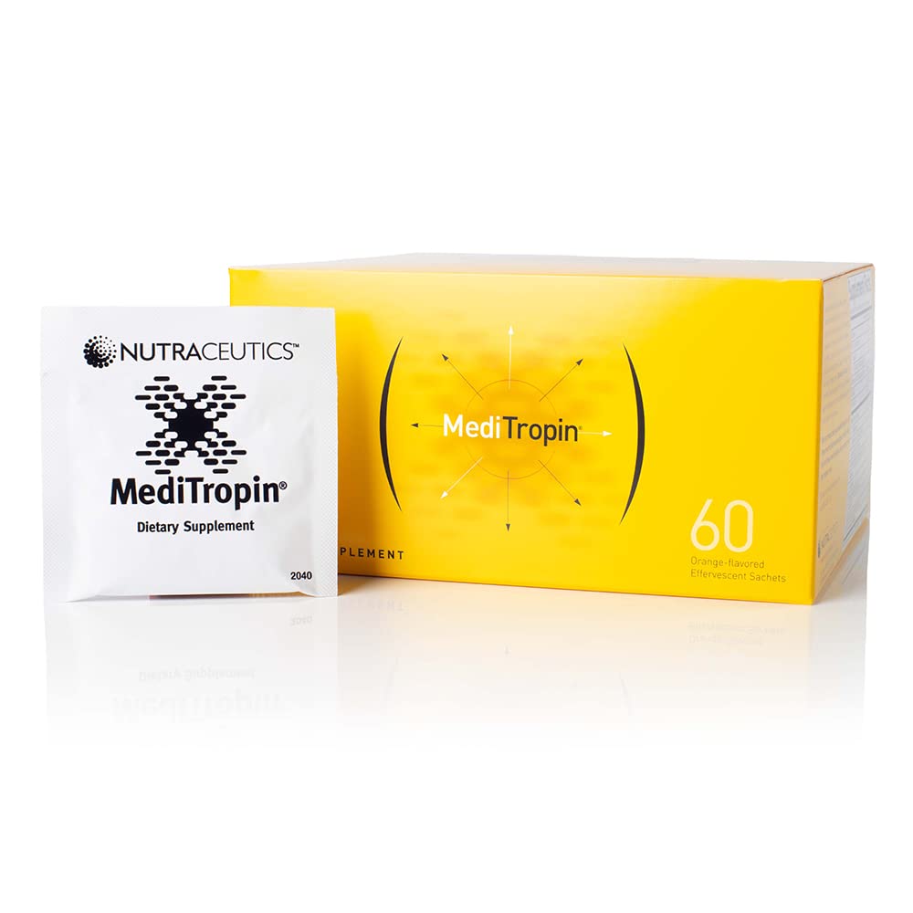 Meditropin – Anti-Aging Amino Acid Supplement for Adults – Supports Natural Growth Hormone Production, Vitality & Recovery – 60 Sachets (2-Pack)