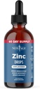 Ionic çinko sıvı damlaları - Yüksek Potency Immune ATM Çinko Supplement, Immune Defense, Güçlü Doğal Antioksi, Non-GMO - Yeni Çağ (Liquid 2 OZ) 1 Paket