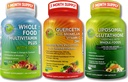 Ανοσοποιητικό & Ολόκληρο Σώμα Wellness Bundle – Quercetin με Bromelain + Ολόκληρη Τροφική Πολυβιταμίνη με Σιδήρο + Λιποσωμική Γλουταθειόνη 500mg – Αντιοξειδωτική, Αναπνευστική & Ανοσολογική Υποστήριξη – Vegan, Μη ΓΤΟ