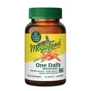 MegaFood One Daily Multivitamin for Women and Men, Immune Support Supplement with Real Food, Vitamin C & Vitamin B, Bone Health, Cellular Energy Metabolism, Vegetarian, Non-GMO, 60 Tablets