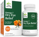 Terry Natural Omega-7 Kuru Eye Relief - 60 Softgels - Eye Moisture & Comfort - Non-GMO, Gluten Free - 60 Hizmetler