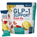 GLP-1 Support Drink Mix Powder for Women Men - Weight Loss Support Prebiotic Fiber Supplement - Daily Natural Drink Mix for Metabolism Reduce Bloating Fat Burn Gut Health Support