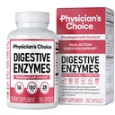 Doktorun CHOICE Digestive Enzymes - Multi Enzymes, Organik Prebiyotikler ve Digestive Health & Gut Health - Meal Time Discomfort Relief & Bloating - Dual Action Approach - 180 CT