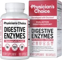 Doktorun CHOICE Digestive Enzymes - Multi Enzymes, Organik Prebiyotikler ve Digestive Health & Gut Health - Meal Time Discomfort Relief & Bloating - Dual Action Approach - 180 CT
