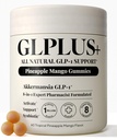 8-in-1 GLP-1 Supplement for Women and Men | Hunger & Metabolism Support Gummy with Akkermansia, Turmeric & Resveratrol, (Mango Pineapple Gummy)