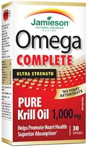 Jamieson Omega TamamTM Pure Krill 1000 mg, 30 softgels