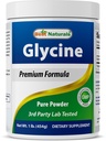 En İyi Doğallar Glycine Toz 1 LB - Nörotransmitter & Relaxation Support