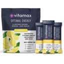 Optimal Energy - Sugar Free Hydration Recovery Powder Stick Packs | B Vitamin Complex Electrolyte Drink Mix | Easy Open Single-Serving | Non-GMO | 30 Servings (Lemonade)
