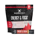 Wilderness Athlete: Energy & Focus, Powder Energy Drink Mix, Tropical Fusion, 30Count Single Serving Packets, Low-Carb, Zero Sugar, No Crash, Natural Caffeine from Green Coffee Bean