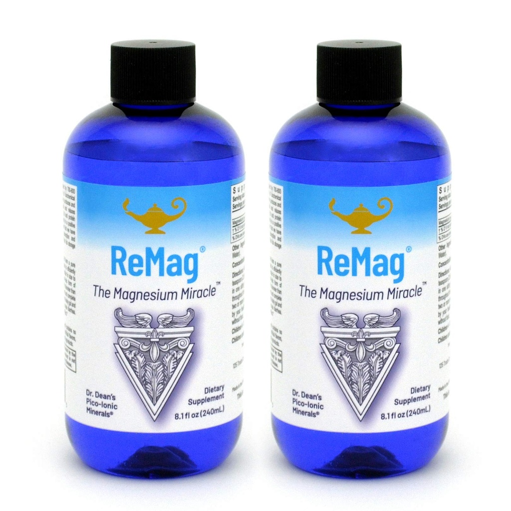 RnA ReSet ReMag – Yüksek Abvitamin Magnezyum Klorid Sıvı, 8.1 Fl Oz (2-Pack)