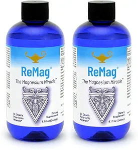 RnA ReSet ReMag – High Absorption Magnesium Chloride Liquid, 8.1 Fl Oz (2-Pack)