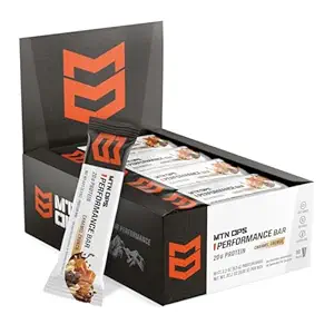 MTN OPS Κάραμελ Κραντς Protein Bars, Υψηλής Πρωτεΐνης με Whey Isolate & Whey Concent and Collagen, Χαμηλή Ζάχαρη, Χωρίς Γλουτένη, 10 Count
