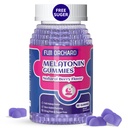 Melatonin Gummies 5 mg - Doğal Uyku Yardımı - Uyku Tamamı - Sugar Free melatonin Gummies Match with Magnezyum Helps You Fall Asleep Faster and Stay Asleep Longer - 60 Gummies Vegan