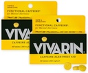 Vivarin, Caffeine Pills 200mg Caffeine per Dose, Safely and Effectively Helps You Stay Awake, No Sugar, Calories or Hidden Ingredients, Energy Supplement, 20 Count, Pack of 2