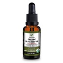 Organik Siyah Tohum Yağı - USDA sertifikalı Cold Pressed Glass Şişe% 1.5'den fazla Yourmoquinone 3X güç Türk Black Cumin Nigella Sativa non-GMO 100% Saf Blackseed Oil (1oz Glass Dropper Şişe)