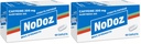 NoDoz 200mg Caffeine Pills Maximum Strength, 60 Caplets Total, (Pack of 2)
