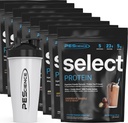 PEScience Select Protein Powder Variety Pack - 8 Flavors - 40 Servings - Protein Powder Sample Pack, Whey and Casein Blend, Keto Friendly, Gluten Free, Digestion Friendly, Amazing Taste
