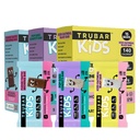 TRUBAR Kids Protein Bars, Snack Pack Variety Box, Plant Based Protein, Gluten Free School-Friendly Snacks for Lunchboxes, Tree Nut and Peanut Free, Low Sugar, Healthy On the Go Snack Bars, 15 Count