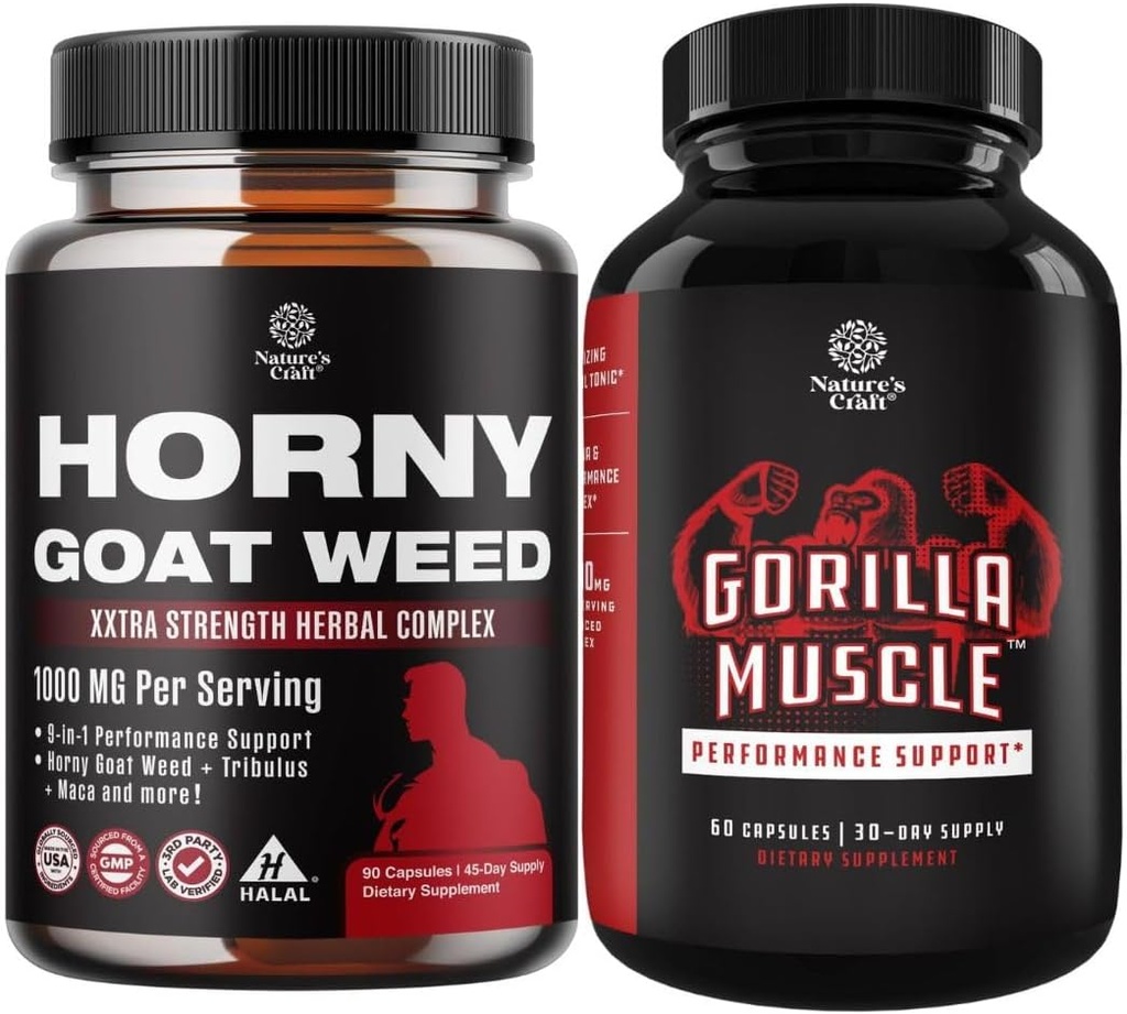 Boyy Goat Weed for Male Advancedment - Ekstra Güçlü Horny Goat Biz Erkekler ve Ekstra Güçlü testosteron ATM for Men - Natural testosteron Supplement Supplement