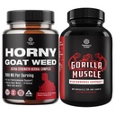 Boyy Goat Weed for Male Advancedment - Ekstra Güçlü Horny Goat Biz Erkekler ve Ekstra Güçlü testosteron ATM for Men - Natural testosteron Supplement Supplement