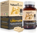 NaturaNectar - Ultimate Bee Propolis Capsules - NSF Contents Sertifikalı -Brazilian Red, Brown, & Green - Gluten-Free Supplement with Flavonoids - Natural Sourced Through Ethics Bee protection (60parça).