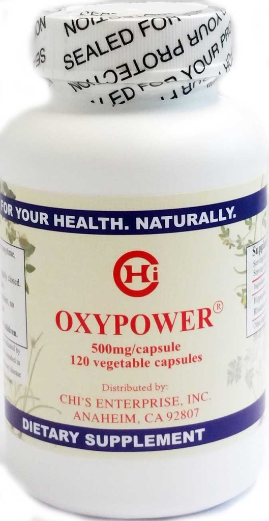 OxyPower by Chi's Enterprise 500mg, 120 κάψουλες