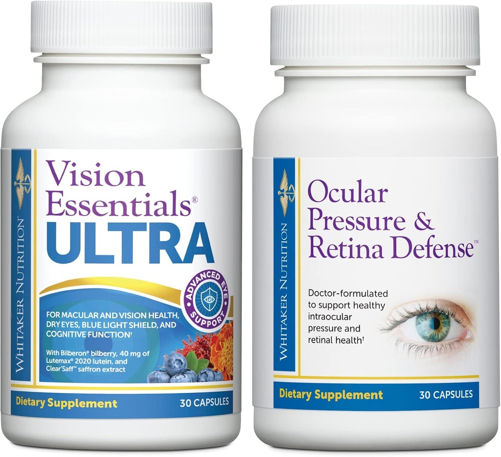Premium Eye Health Sche, Maküler & Retina Sağlığı, Eye Strain, Ocular Basınç, Kuru Gözler ve Ocular Basınç ve Retina Savunması için Ek Sağlıklı Intraoküler Basınç ve Retina Savunma içerir