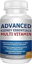 Gelişmiş Kidney Essentials Multivitamin. Kidney tam Kidney Health için Supplement Destek Supplement. Kidney Health Supplement with Renal Vitamins 90 Caps