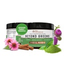 Greens Superfood Toz'un Ötesinde Yaşamak - Super Greens Toz - Matcha Greens Mix w/Chlorella, Echinacea, Probiyotiks for Immune Support & Energy