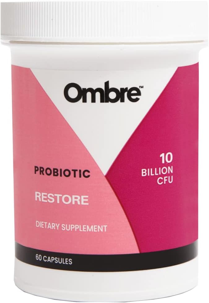 Ombre Kadınlar için Probiyotikleri geri yükleme, Vaginal, Digestive, Urinary Tract, & Immune Support, 10 Milyar CFU, Raf-Stable, 30 hizmet
