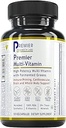 Premier Research Labs Multi-Vitamin - Ανοσοποιητικό, Εγκεφαλικό & Καρδιά Υποστήριξη  Χωρίς γλουτένη & σόγια - 120 Κάψουλες Φυτικής προέλευσης