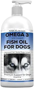 Köpekler için Doğal Balık Yağı 100% Saf Omega 3 Balık Yağı Sıvı Köpek ve Ön Tamam, Shedding ve itching. Omega 3 Fatty Acids EPA & DHA for Dog Commons, Immune Support & Digestion