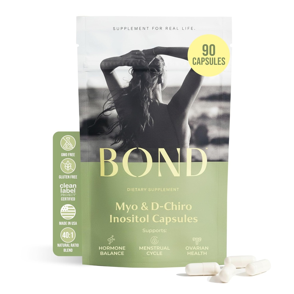 BOND Myo-Inositol & D-Chiro Inositol συμπλήρωμα για τις γυναίκες 