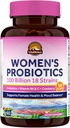 Vitalitown Women's Probiyotiks | 100 Milyar CFUs 18 Strains | Prebiyotikler, VC & B6, Cranberry | Raf Stable | Vaginal, Urinary, Digestive & Mood Support | 60 Vegan Caps