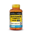 Mason Natural Glucosamine Kompleksi Plus MSM Vitamin C - Destekler Ortak Sağlık, Geliştirilmiş Flexability ve Mobility, 90 Capsules
