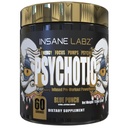 Insane Labz Psychotic Gold, High Stimulant Pre Workout Toz, Extreme Lasting Energy Focus, Pumps and Endurance with Beta Alanine, DMAE Bitartrate, NO Branson (60 Hizmet, Blue Punch)