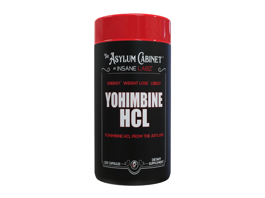 Insane Labz Yohimbine HCl 2.5mg, 120 Capsules