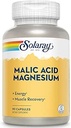 Solaray Malic Acid με μαγνήσιο 90 CT