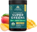 Eski Beslenme SuperGreens Toz Probiyotiks, Organik Mango Flavor Yeşiller, Gerçek Meyvelerden, Sebzelerden ve Herbs'tan Yapıldı, Digestive and Energy Support, 25 Hizmet, 6.8oz