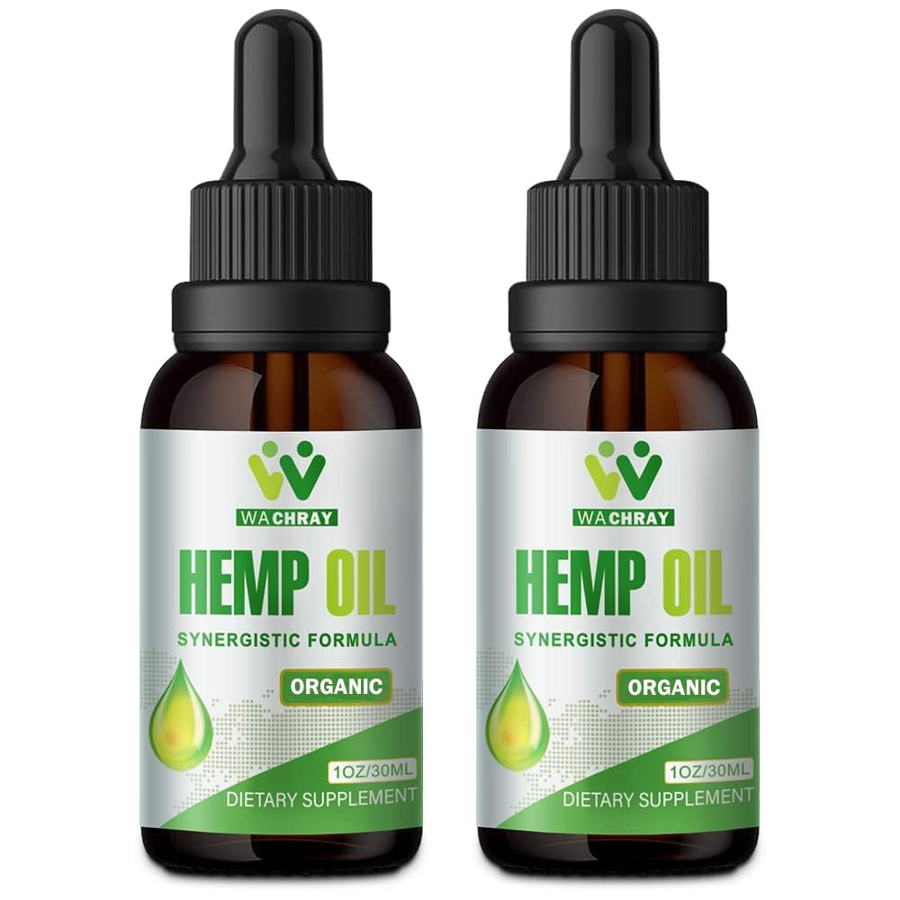 Hemp Oil Drops (2 Pack)
