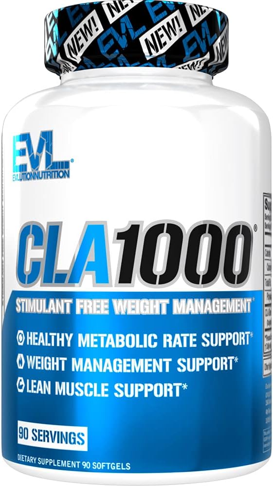 Εκχυλίσματα Linoleic Acid CLA - CLA 1000mg χάπια διατροφής για την υποστήριξη της απώλειας βάρους Fat Burning Lean μυών και γρηγορότερη μεταβολισμός - Safflower με βάση το διεγερτικό λίπος Υποστήριξη - 90