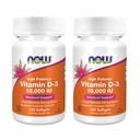 Şimdi Gıdalar D-3, 10.000 IU, 120 Softgels, 2 Pack