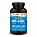 Dr. Mercola Antarktika Krill Oil Double Strength - 2.000 mg - Omega-3 Supplement with EPA & DHA - Supports Brain, Heart, Joint & Immune Health - GMO-Free & Gluten-Free - 90 Capsules (30 hizmet)