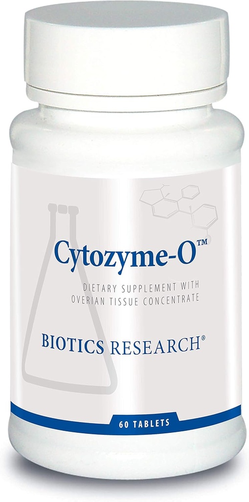 Biotics Research Cytozyme O Raw Bovine Ovarian Tound, Supports Women Health, SOD, Catalase, Potent Antioxy Activity, 60 Tabletler