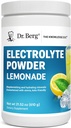 Dr. Berg Zero Sugar Hydration Keto Electrolyte Powder - Enhanced w/ 1000 mg of Potassium & Real Pink Himalayan Salt (NOT Table Salt) - Lemonade Flavor Hydration Drink Mix Supplement - 100 Servings