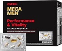 GNC Mega Erkekler Performansı ve Vitality Vitapak Programı, 1 pakette 5 ürün, Circulation, Blood Flow, Prostate Health, Sex Function, Horny Goat Weed, 30 Packs