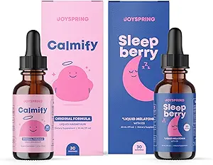 JoySpring Magnezyum Citrate ve SleepBerry Melatonin Material for Kids