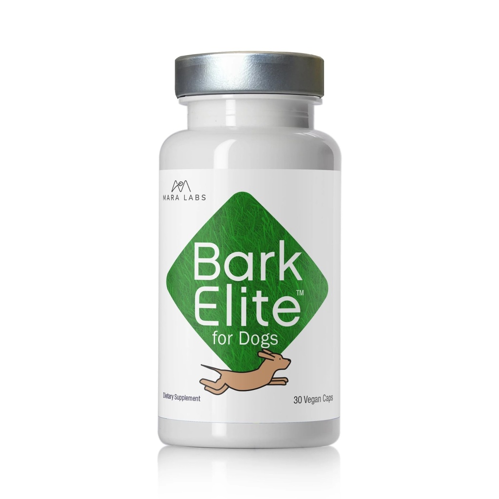 Mara Labs BarkElite for Dogs | Stabilized Sulforaphane & Bio-Enhanced Curcumin 50/50 Blend | Veterinarian Formulated | Supports Joint Mobility, Enhanced Energy and General Well-Being | 30 Capsules
